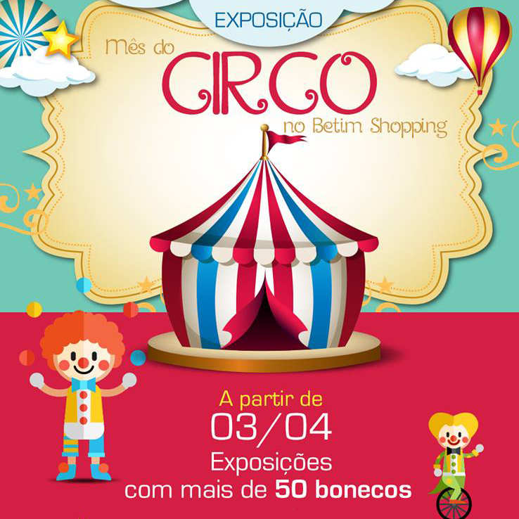 Exposição de Bonecos Circenses