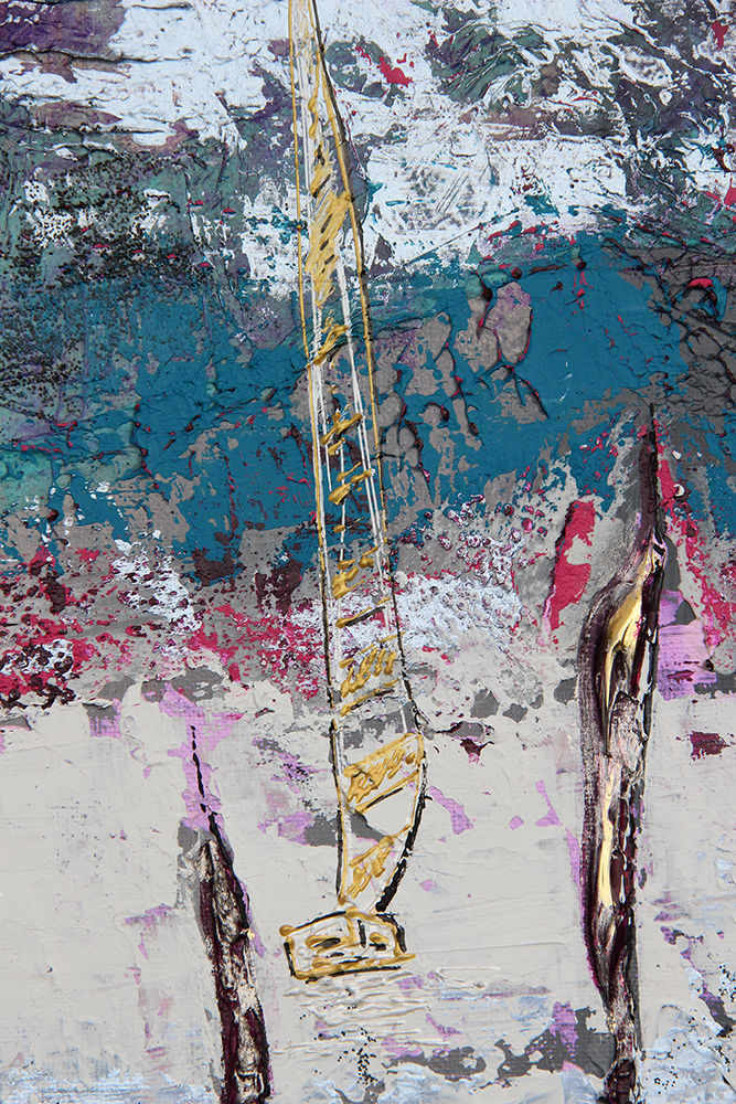 Miniature : Plage de sable doré - 33x55