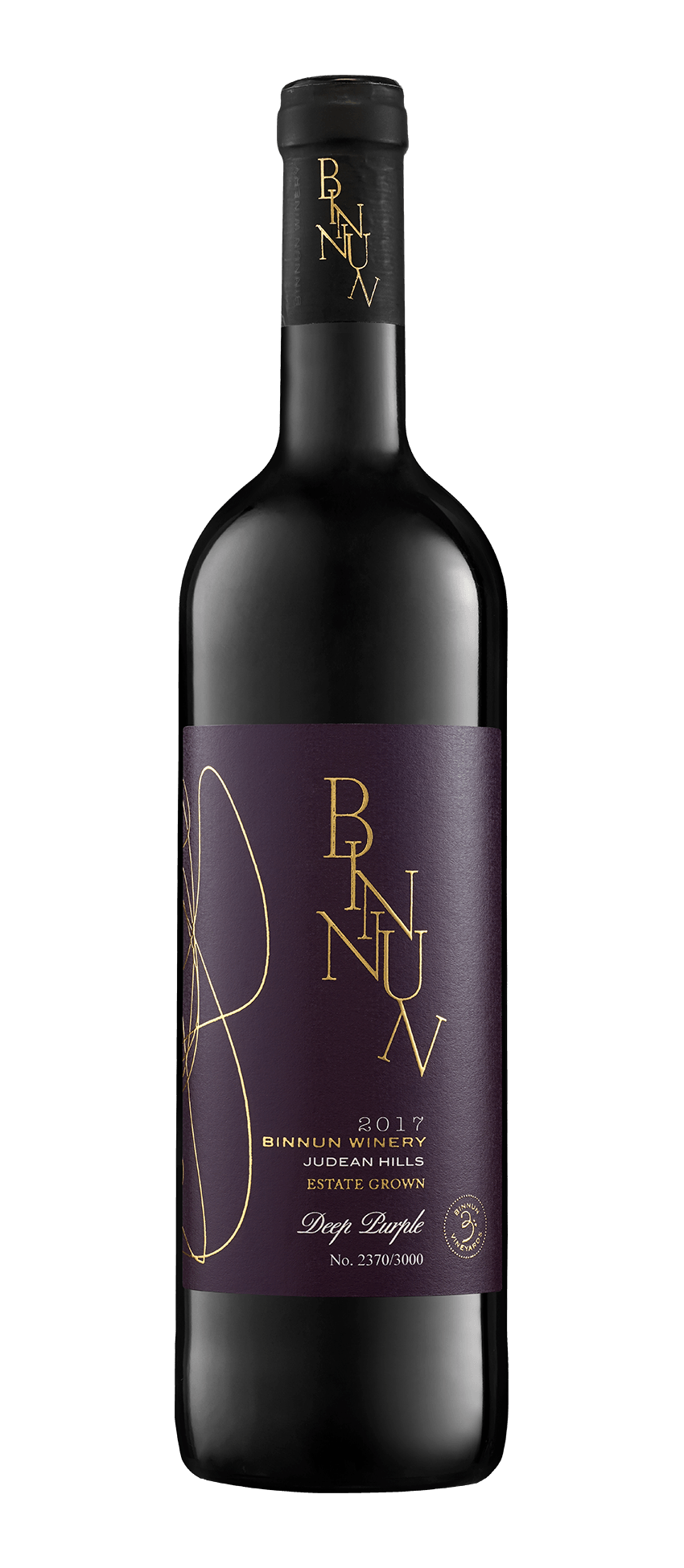 Deep Purple Judean Foothills, red , 2019 (100% Cabernet Franc), 14% alc