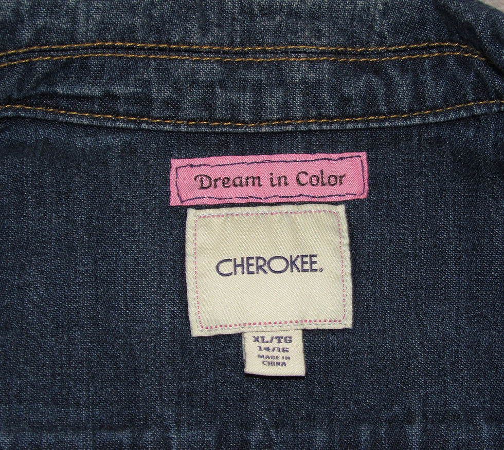 Thumbnail: label on jacket