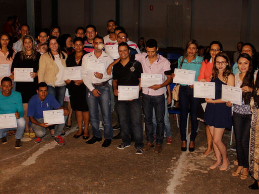 Encerrado o curso de "Operador de Processos Químicos Industriais"