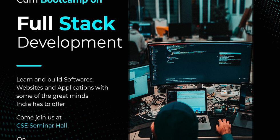 Workshop cum Bootcamp on Full Stack Development