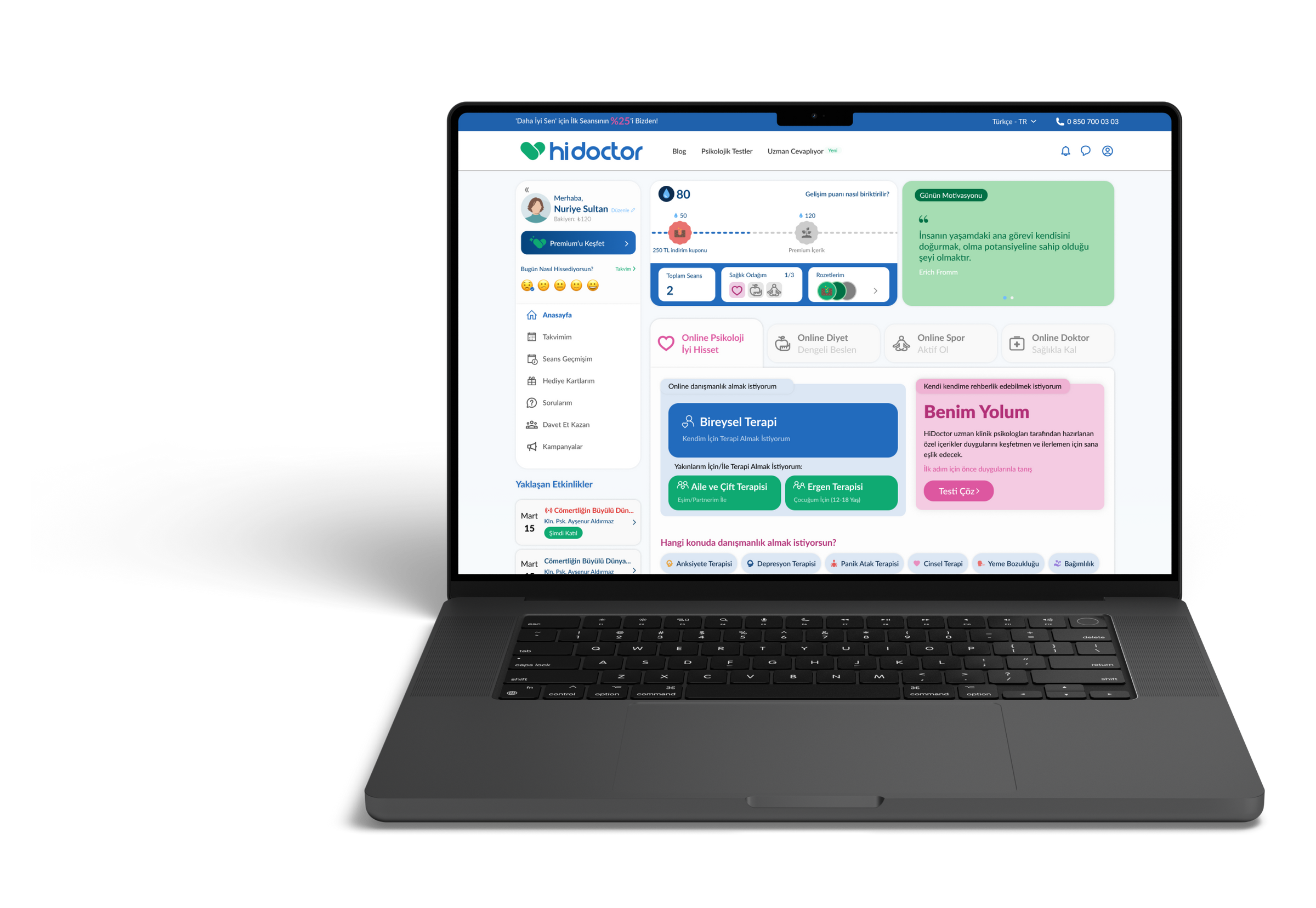 HiDoctor gamification: growth points strip and badges