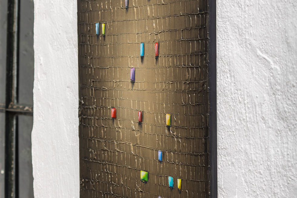 Miniaturbild: Pixels / Braun / 50 x 70 cm