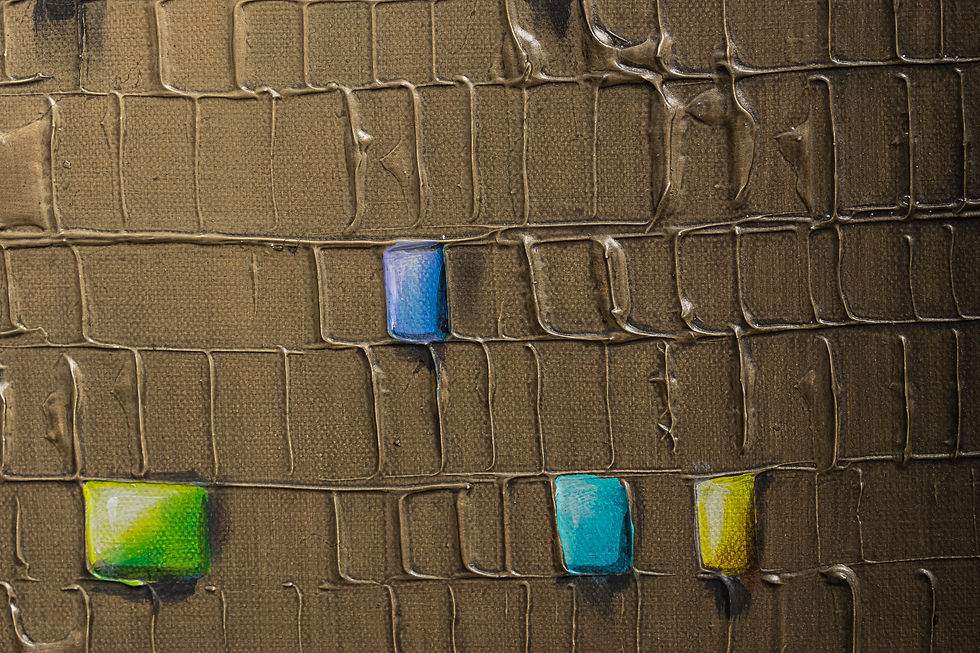 Miniaturbild: Pixels / Braun / 50 x 70 cm