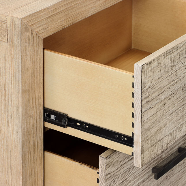 Thumbnail: Roux Nightstand Double Drawer