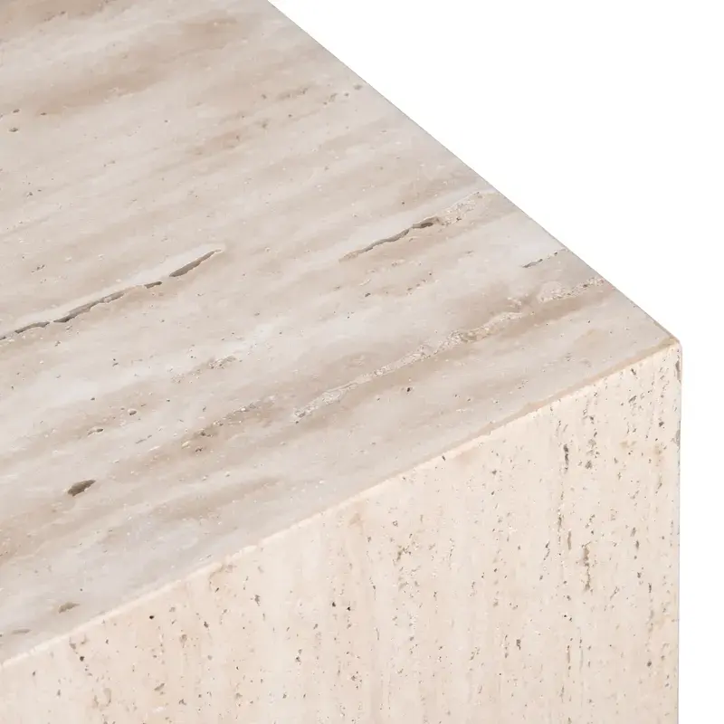 Thumbnail: Palemero Travertine End Table