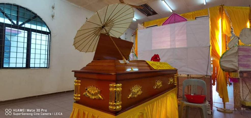 CREMATION COFFIN