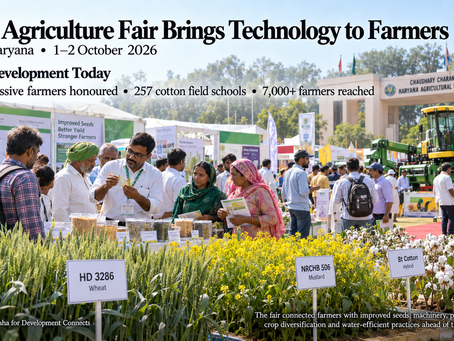 Haryana Rabi Agriculture Fair Connects Farmers with Technology