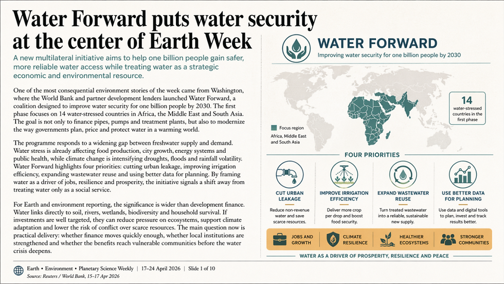 One Earth Weekly Top Ten