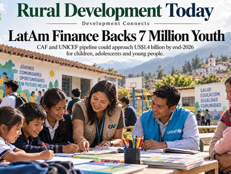 CAF–UNICEF Finance Pipeline Could Benefit Nearly 7 Million Young People