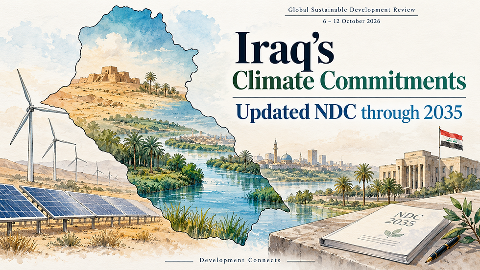 Iraq Updates Climate Commitments Through 2035