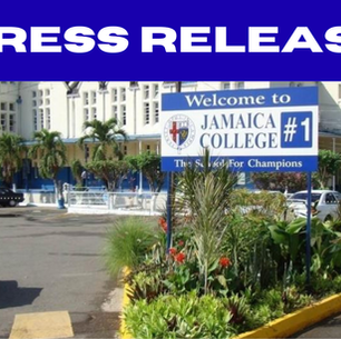 STATEMENT FROM THE JAMAICA COLLEGE BOARD OF MANAGEMENT