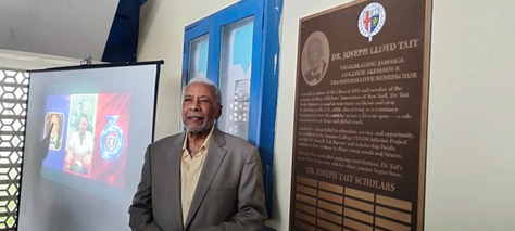 Legacy in Motion: Honoring Dr. Joseph Lloyd Tait (Class of ’53) at Jamaica College