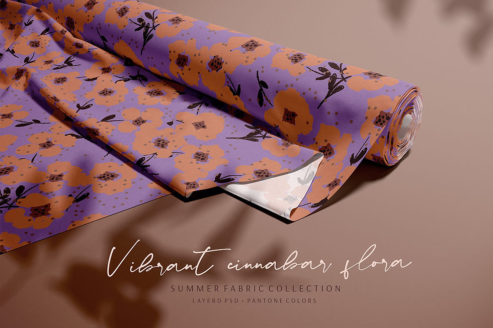 Thumbnail: Vibrant Cinnabar Flora Collection