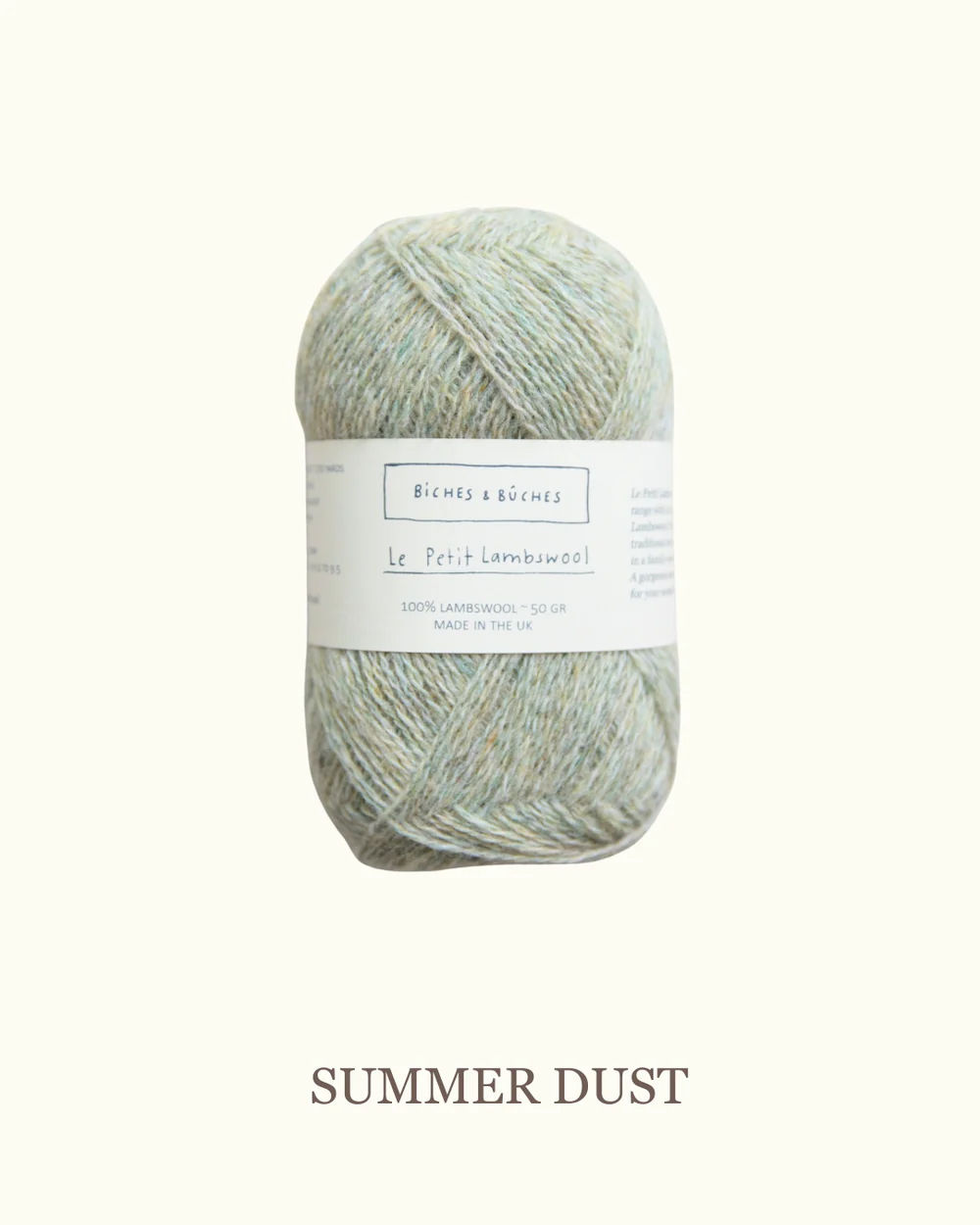 Summer Dust | Le Petit Lambswool | Biches et Bûches Yarn
