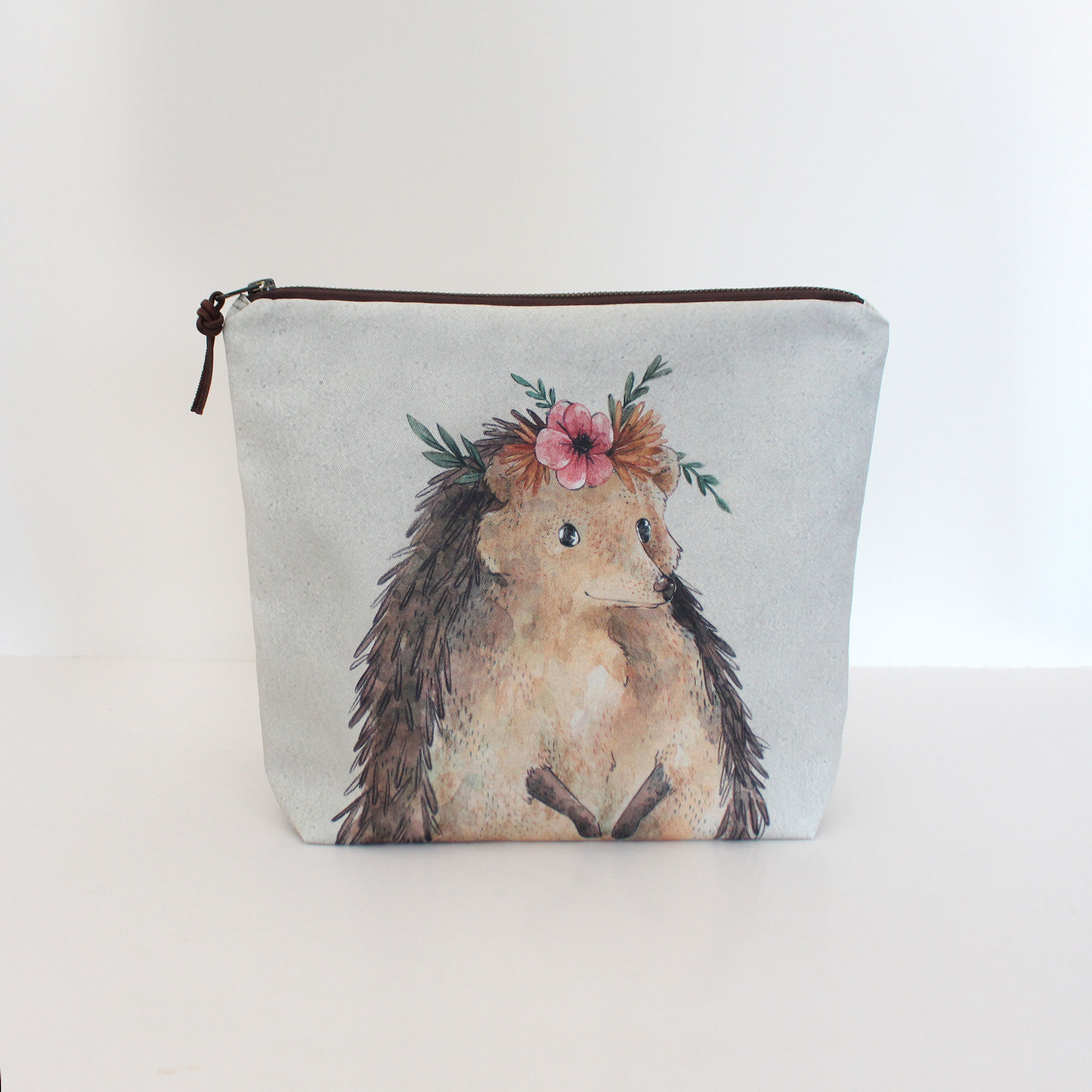 Nikki | Extra Large Zipper Pouch with Inside Pockets