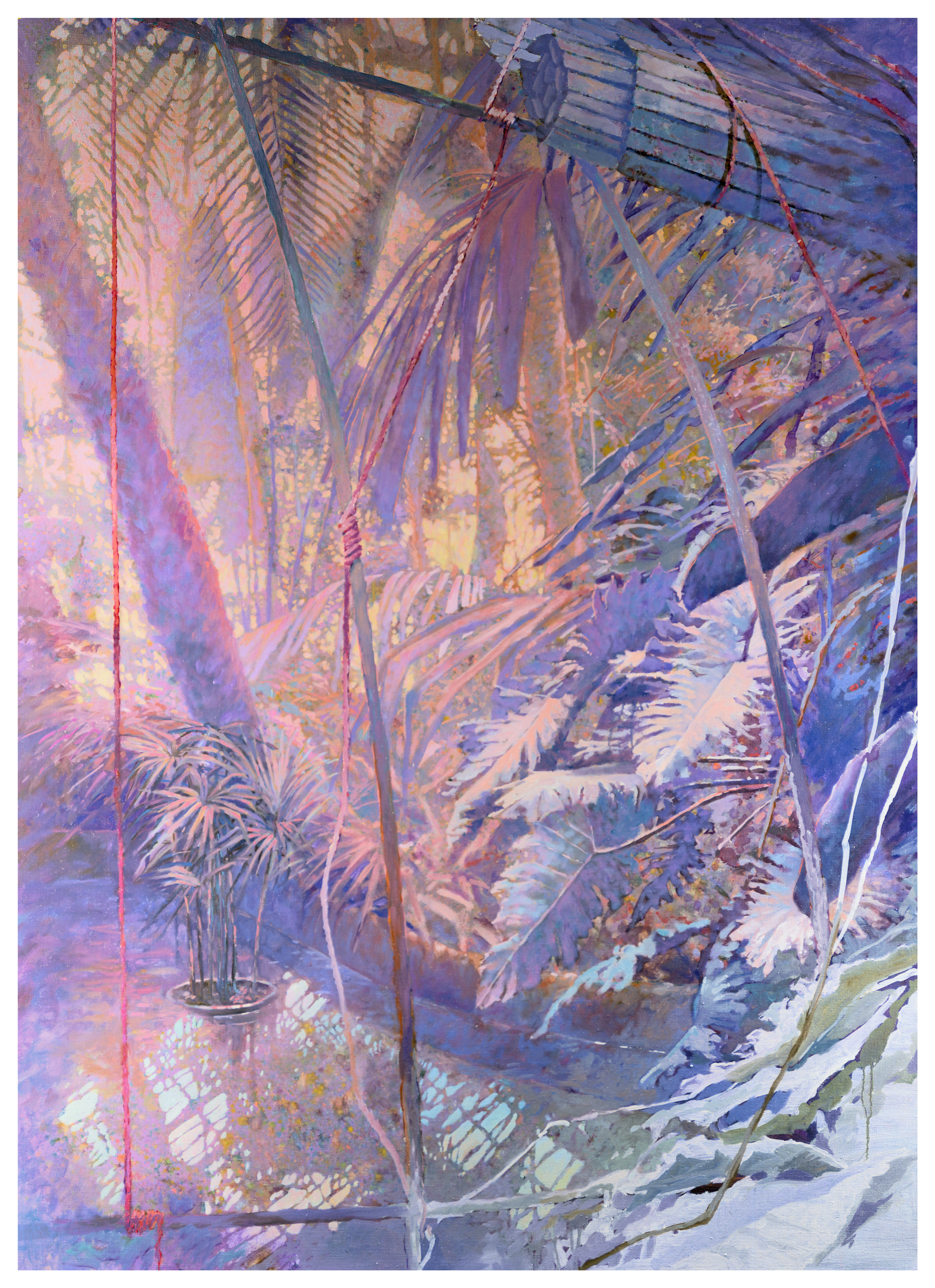 Georges JOUSSAUME "Serres Chaudes” n°7 Digigraphie