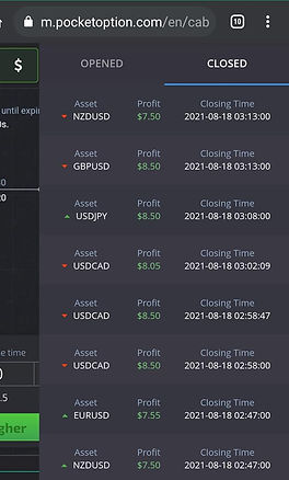 WINNING BINARY OPTION TRADES USING THE SUPERMORSE ONE MINUTE BINARY OPTIONS STRATEGY APP