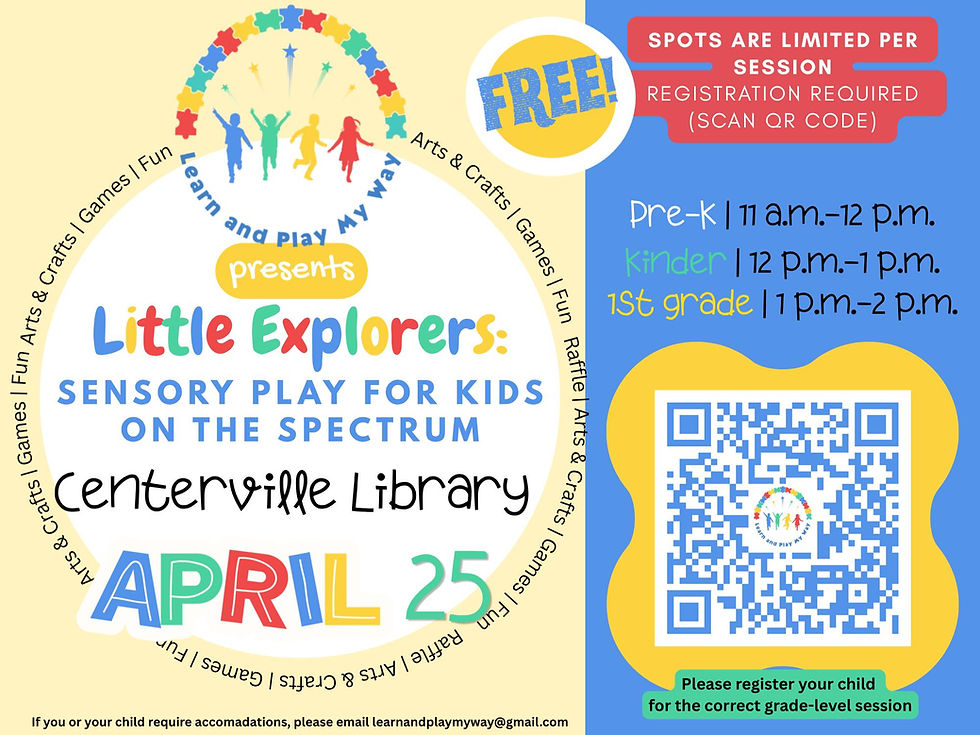 Little Explorers: Sensory Play for Kids on the Autism Spectrum