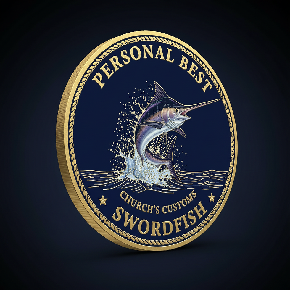 Thumbnail: Personal Best Fishing Challenge Coins