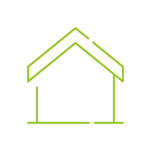icone maison plantes