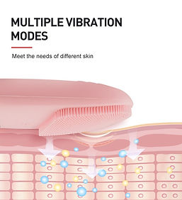 Ultrasonic Vibration Facial Brush
