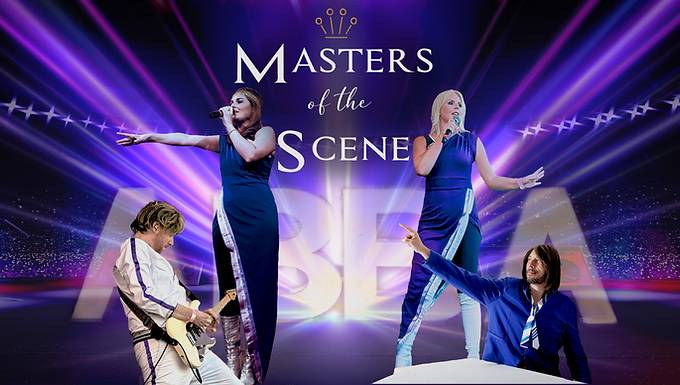 MASTERS OF THE SCENE/ABBA TRIBUTE... FULL LIVE BAND 