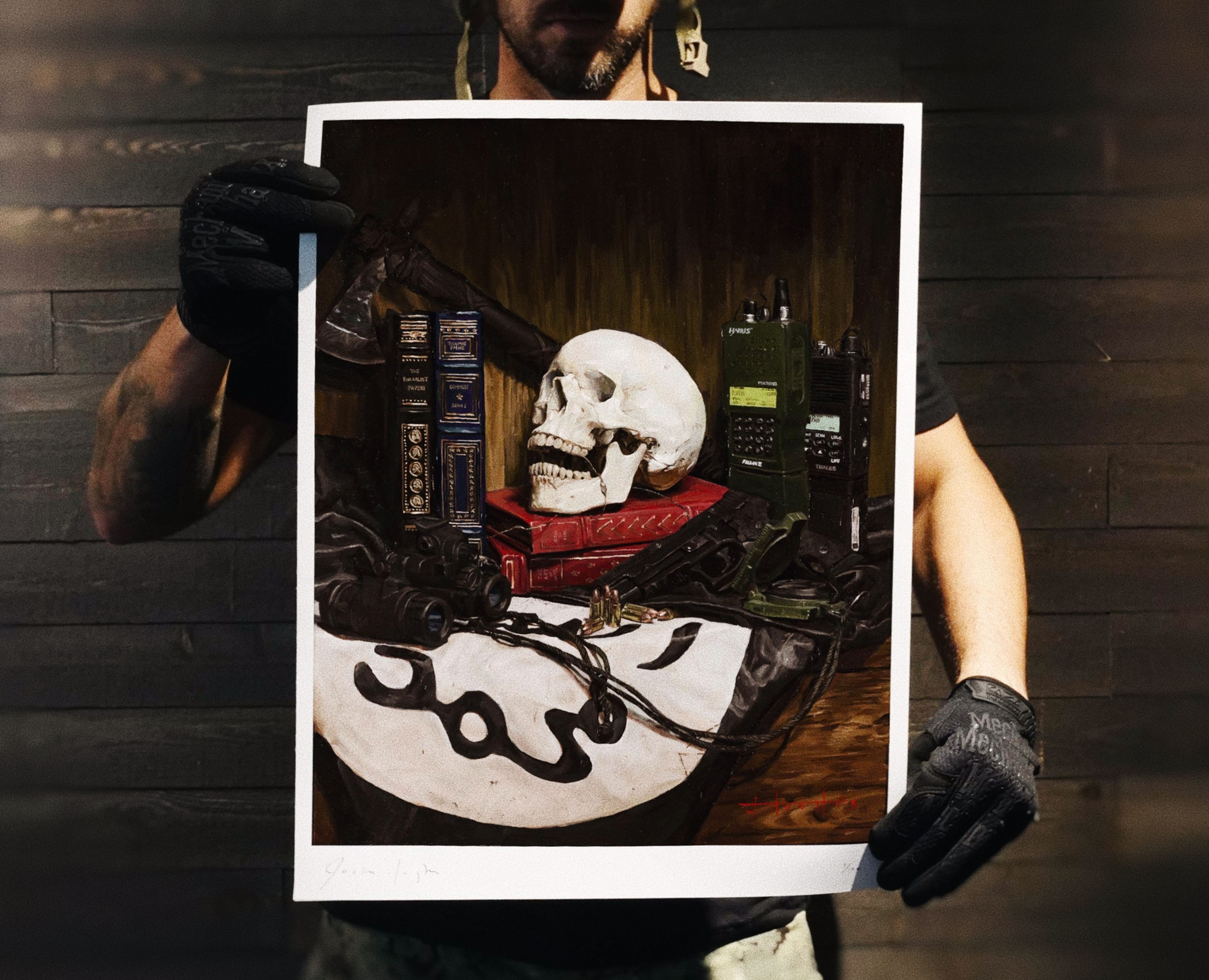 "War Collector" Fine Art Print