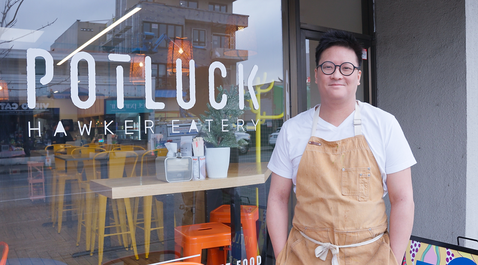 Chef Justin Cheung, Potluck Hawker Eatery