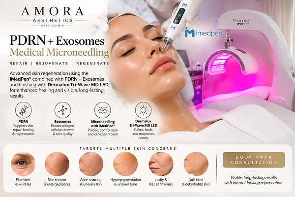 Luxury PDRN Microneedling Skin Clinic Poster.png