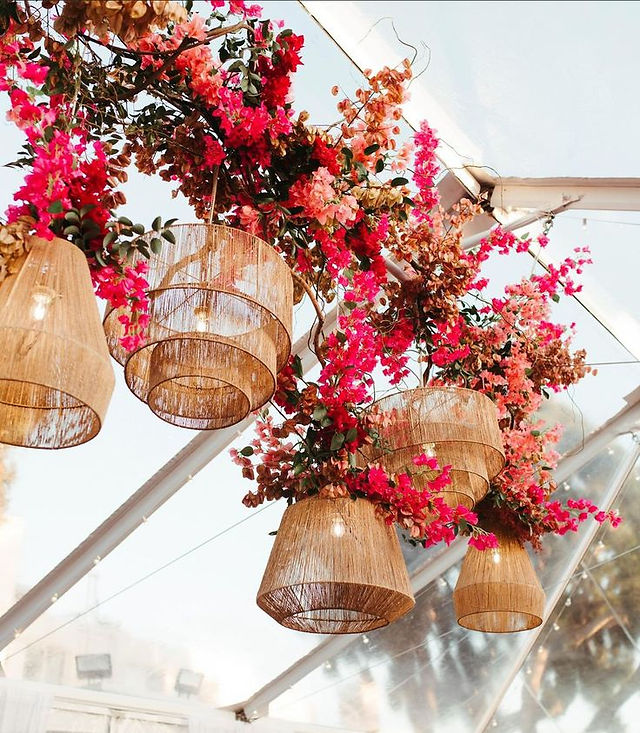 Pink & Red Floral Wedding Trend