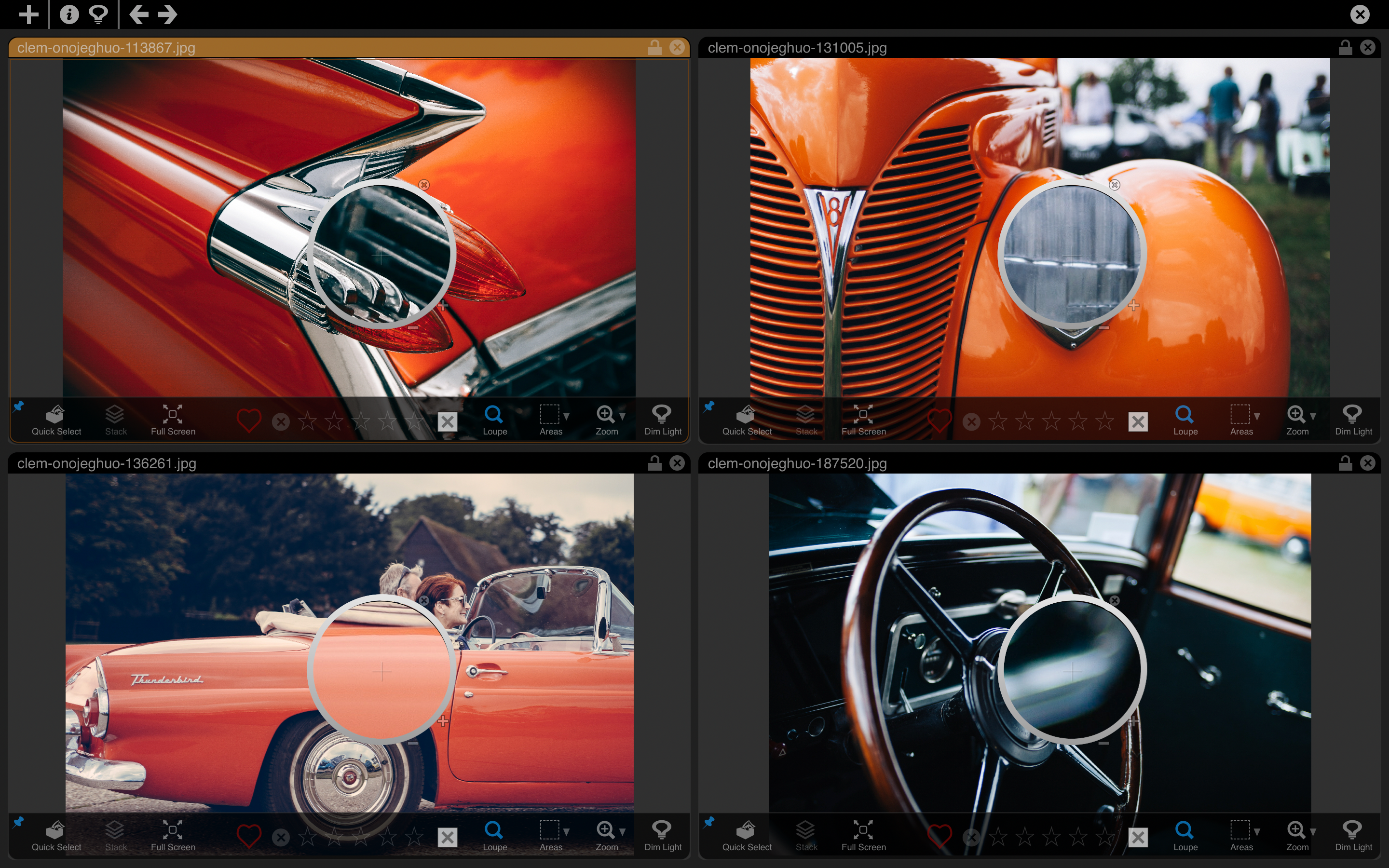Light Table - Comparison