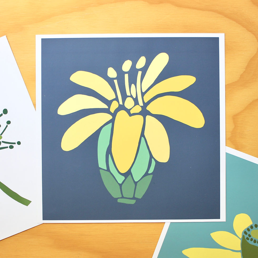 Thumbnail: Goldenrod Print - Sashira Art & Home