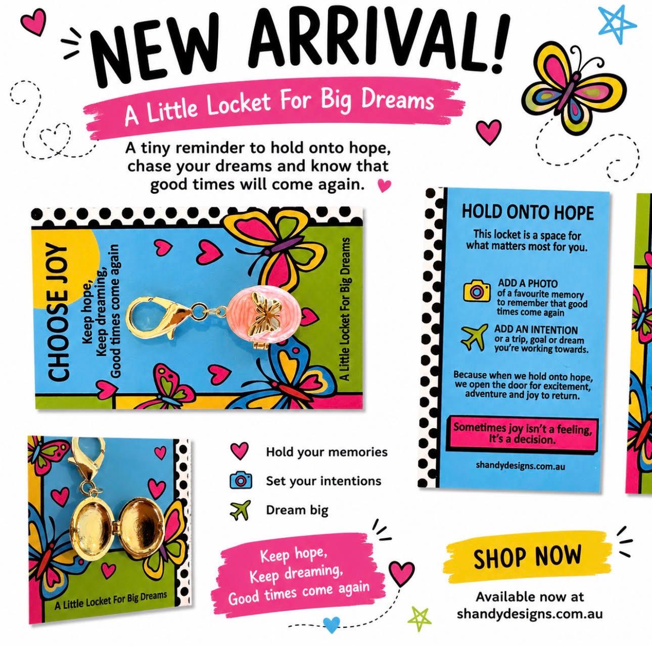 Choose Joy Locket