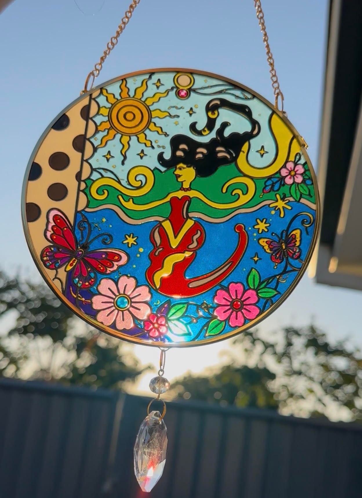 Mermaid Spirit Suncatcher
