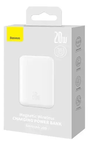Miniatura: Power Bank Baseus Magsafe iPhone Carregador Portátil 6000mah 20w
