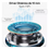 Miniatura: Fone QCY HT05 Melobuds Bluetooth 5.2 com 6 Microfones e Cancelamento ANC