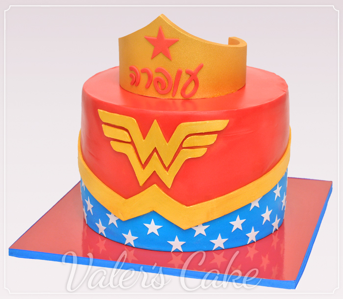 עוגת-WONDER-WOMAN