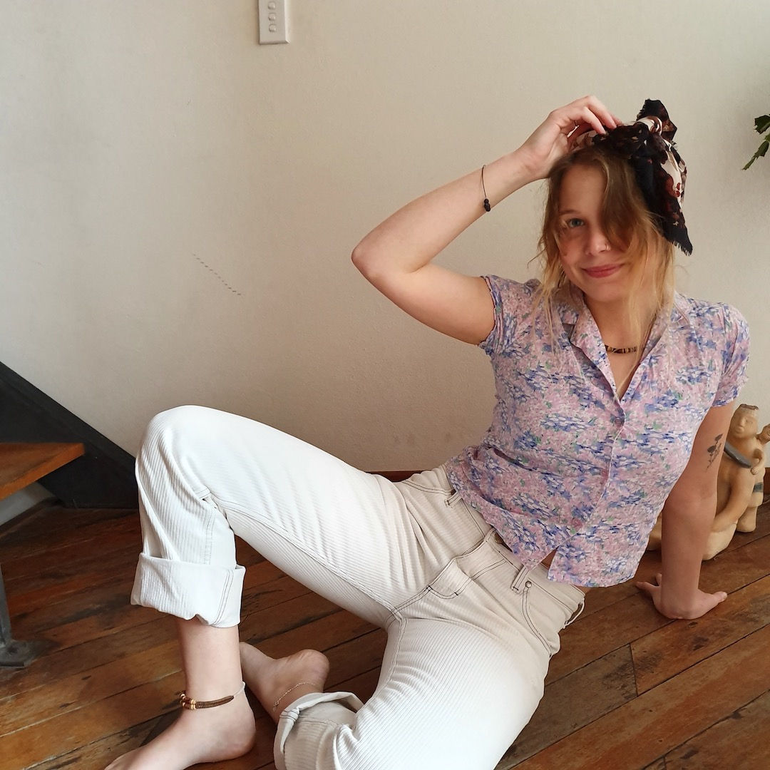 Wrangler Corduroy Pants // Vintage Button Up