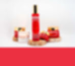 Gamme de produits de soin naturels comoriens.