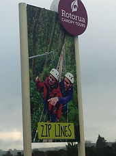 Tiroleza em Rotorua