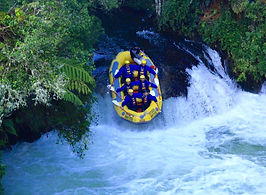 Rafting no Rotorua