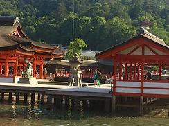 Templo flutuante Itsuku-Shima Jinja
