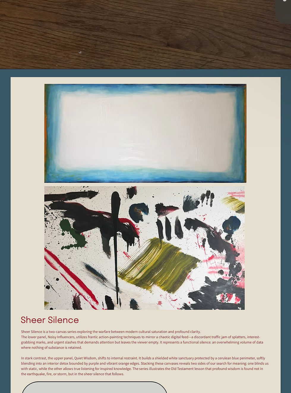 Shear silence, the series: inside the studio