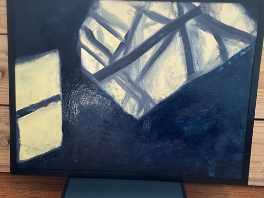 “Predawn Shadows (on my bedroom wall)”