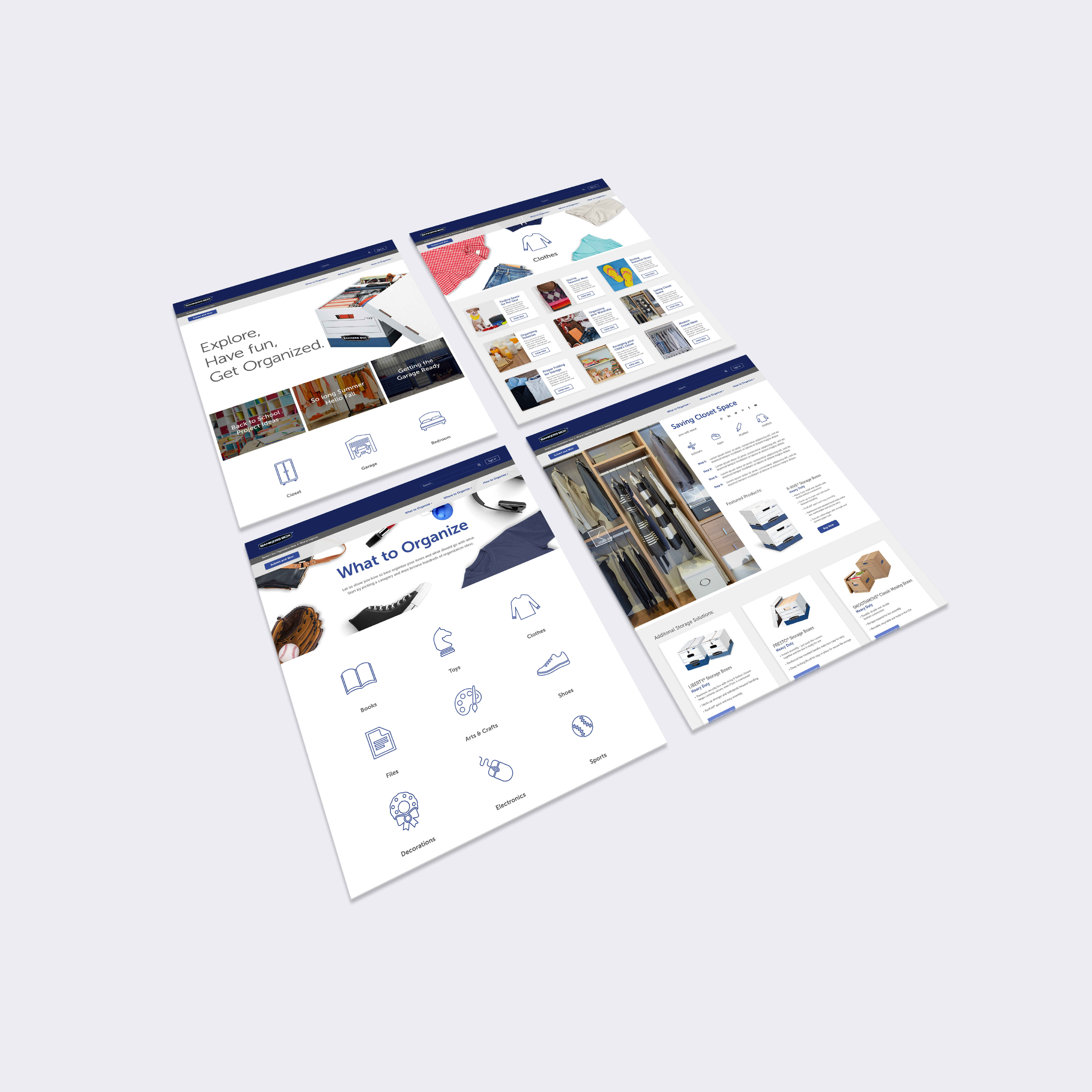 Banker's Box® Organization Desktop