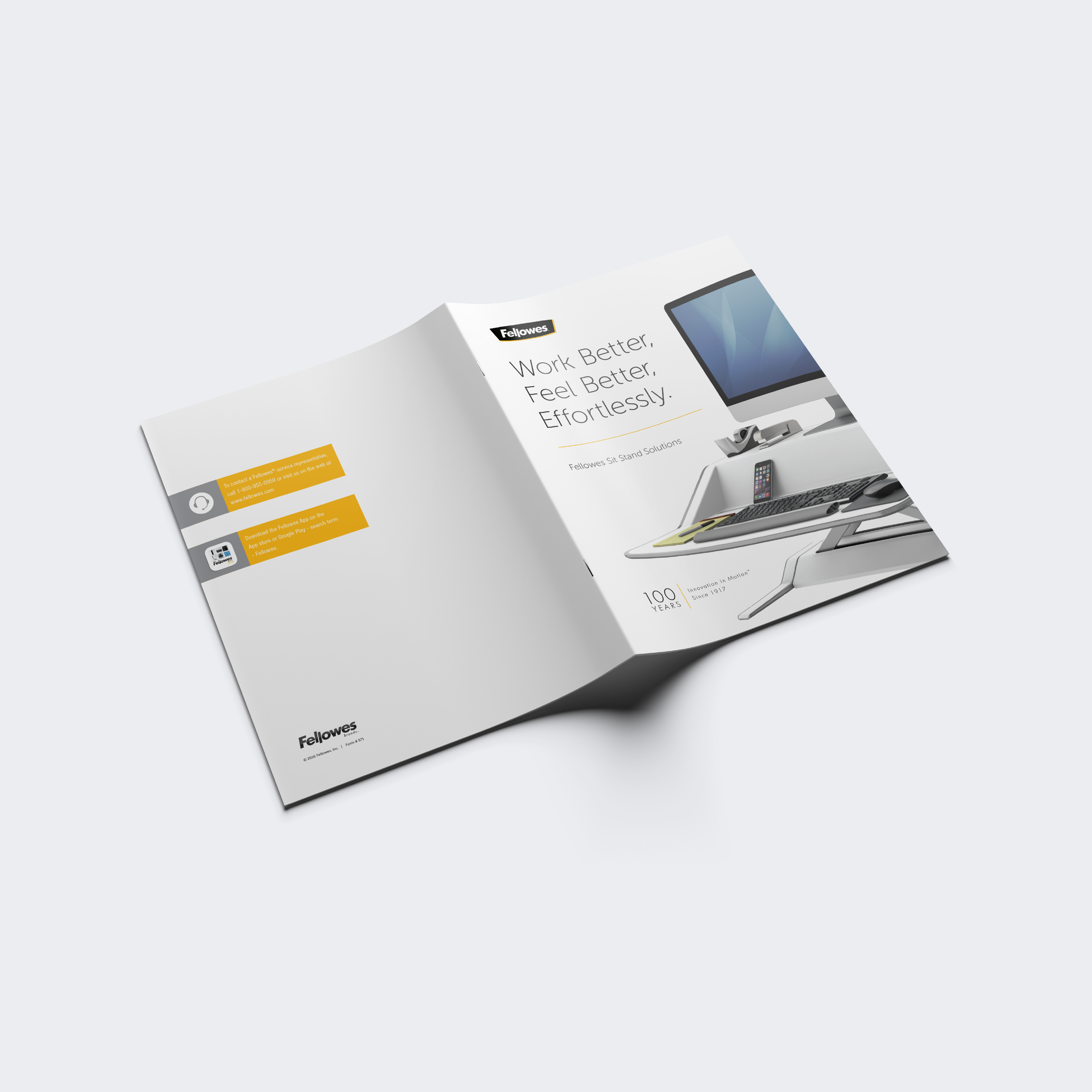 Fellowes® Sit-Stand Brochure