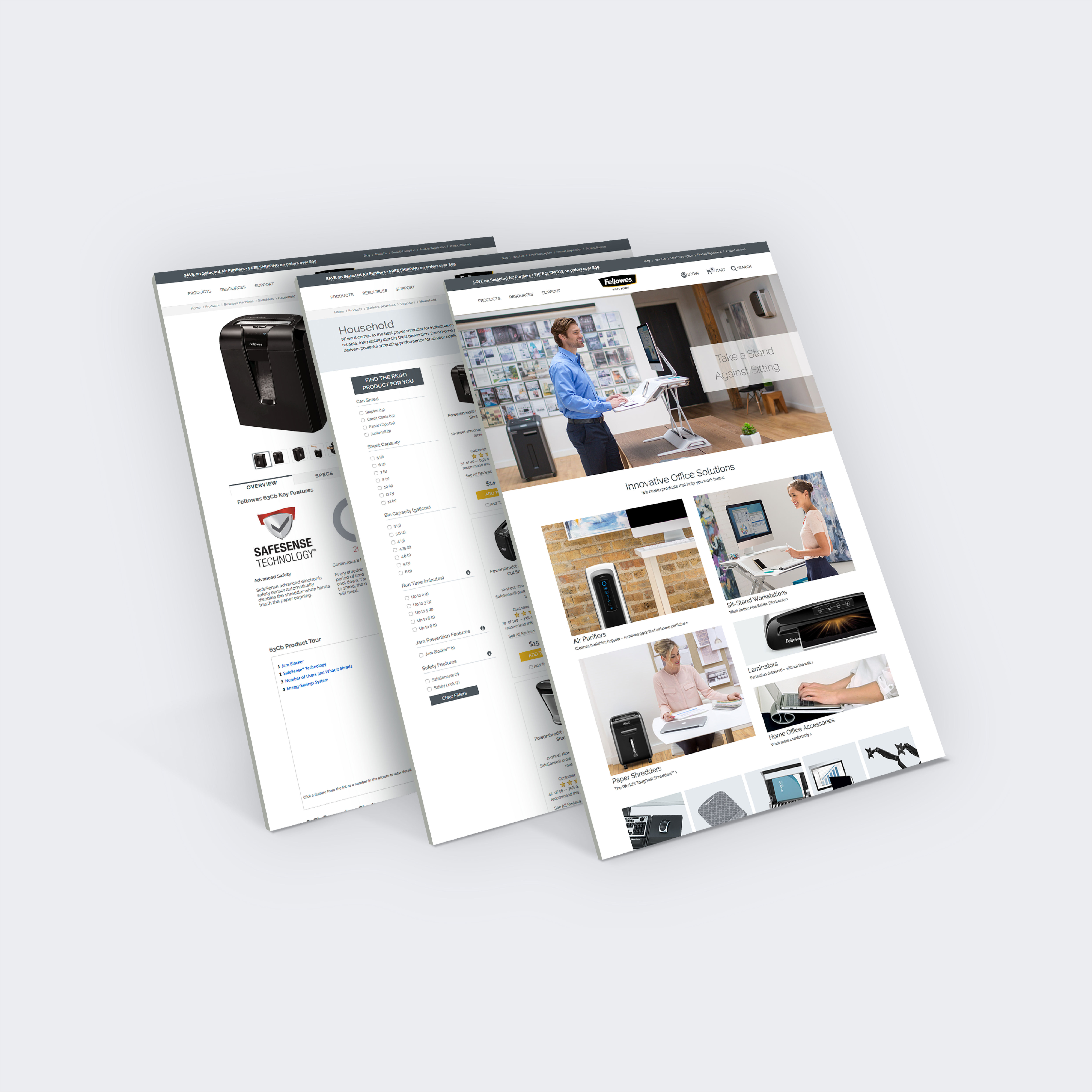 Fellowes® Website
