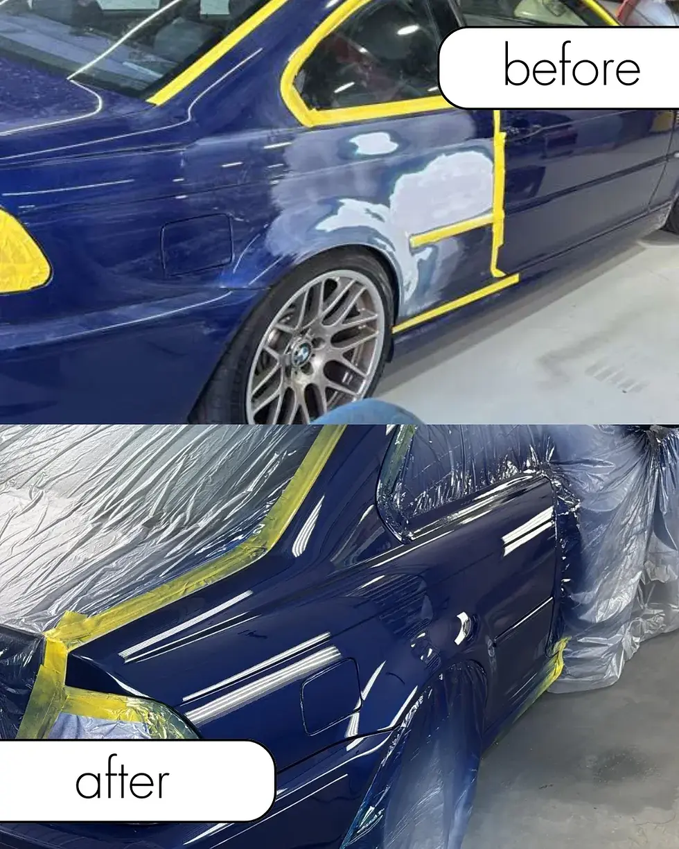 paint refinishing and color matching